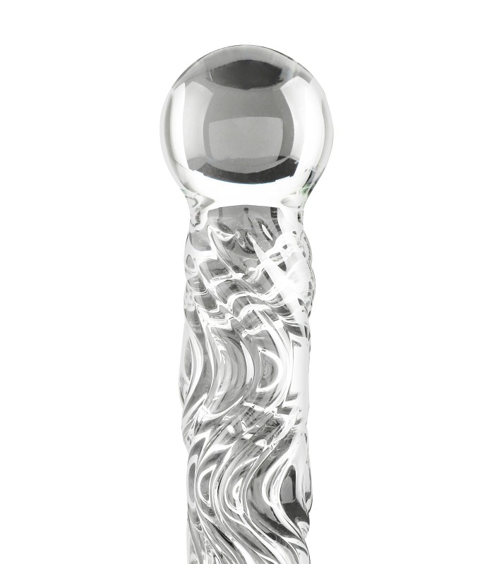 Fouet à Lanières Manche en Verre 66 cm
