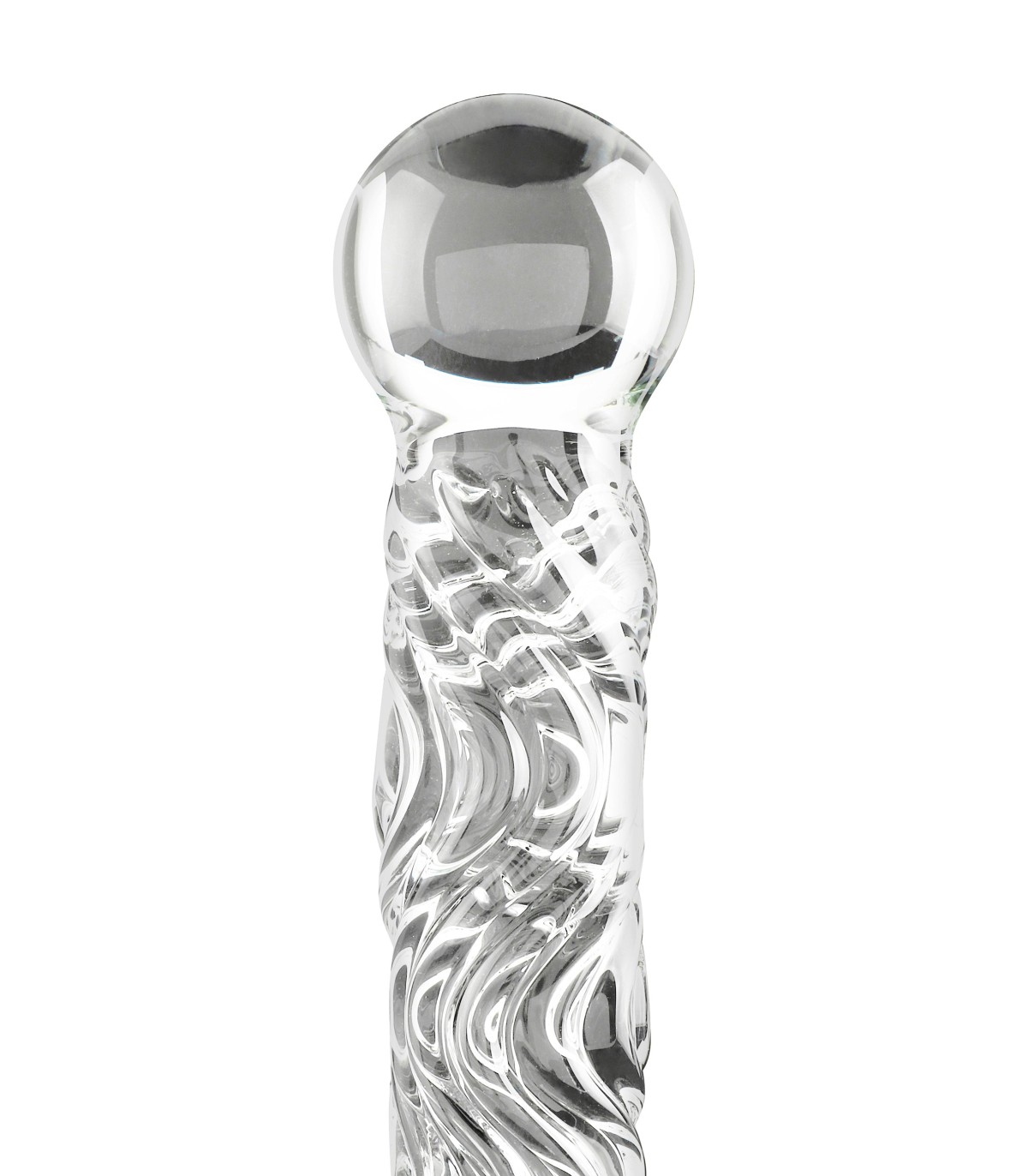 Fouet à Lanières Manche en Verre 66 cm