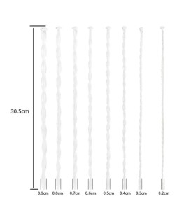 Kit de 8 Tiges Urètres Souple 2 à 9 mm
