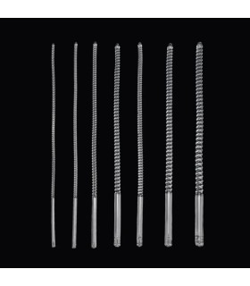 Kit 7 tiges urétrales souples 4 à 10 mm