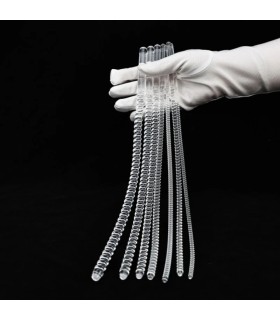 Tiges urétrales souples design spiralé