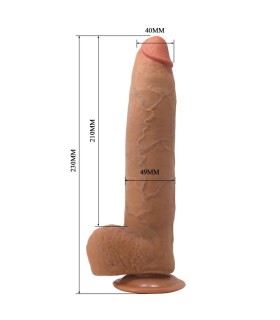 Gode réaliste Pretty Love Evander diamètre 4,9 cm