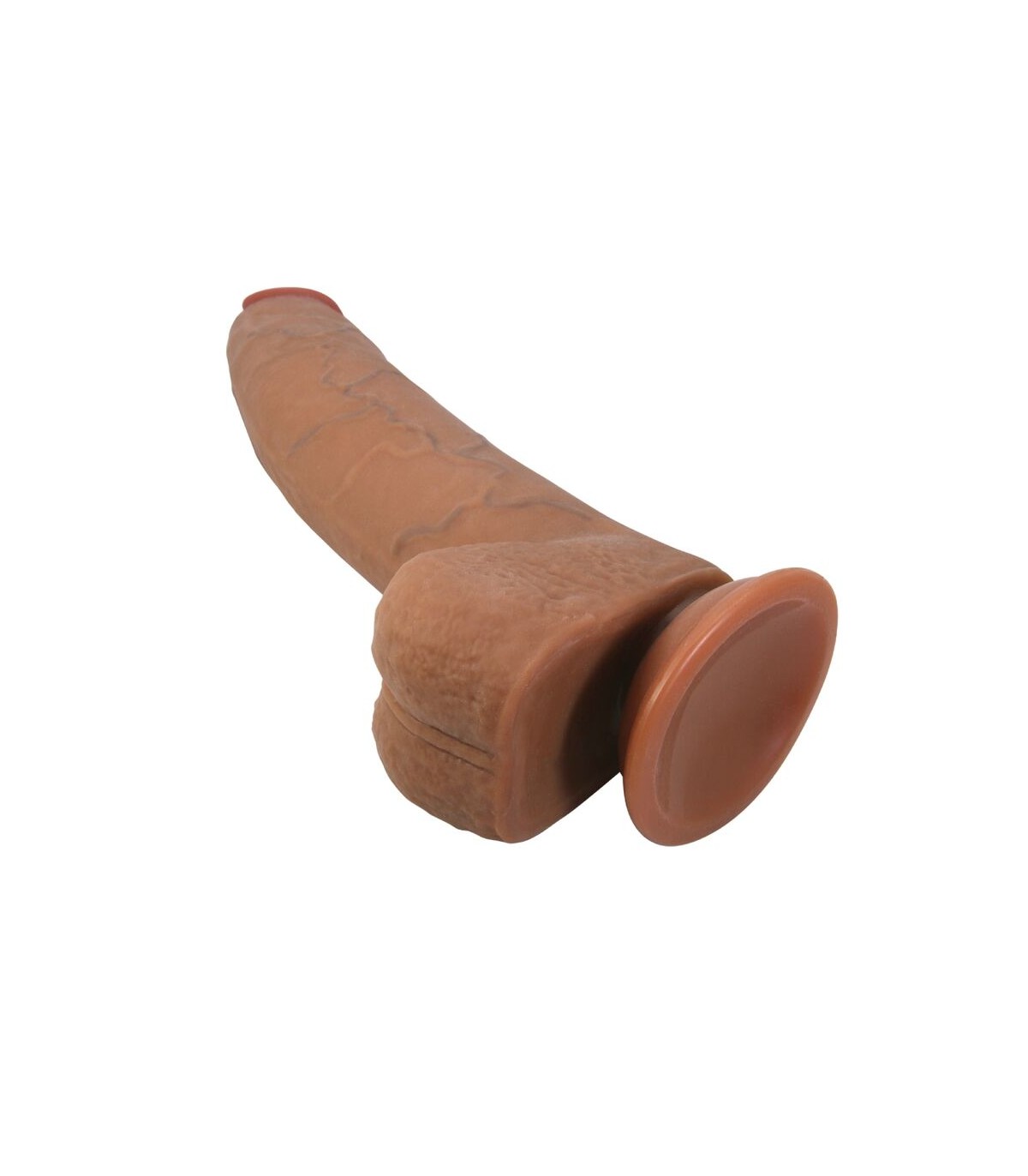 Gode réaliste flexible Evander avec ventouse