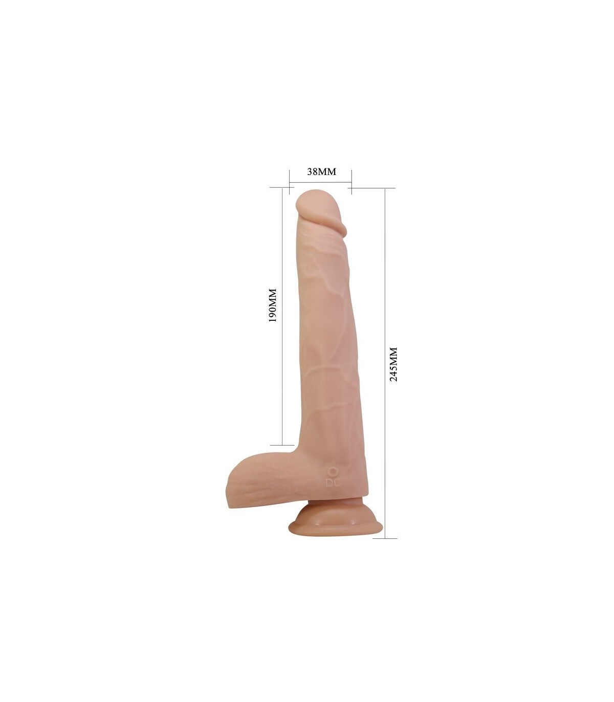 Gode vibrant Nolan Pretty Love 24,5 cm
