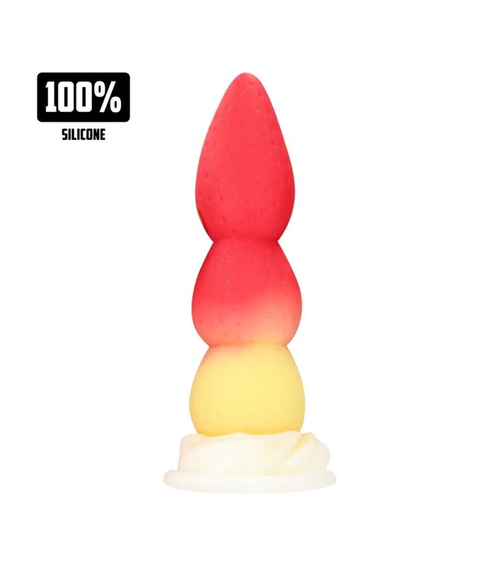 Gode fantasy Whipped Berry Fiction Cock en silicone texturé