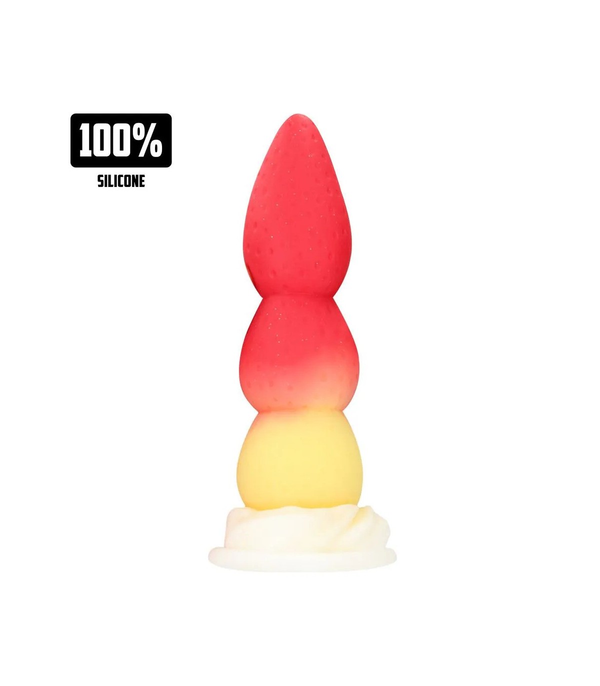Gode fantasy Whipped Berry Fiction Cock en silicone texturé