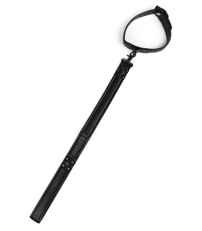 Collier PU vegan avec laisse Vantage 8