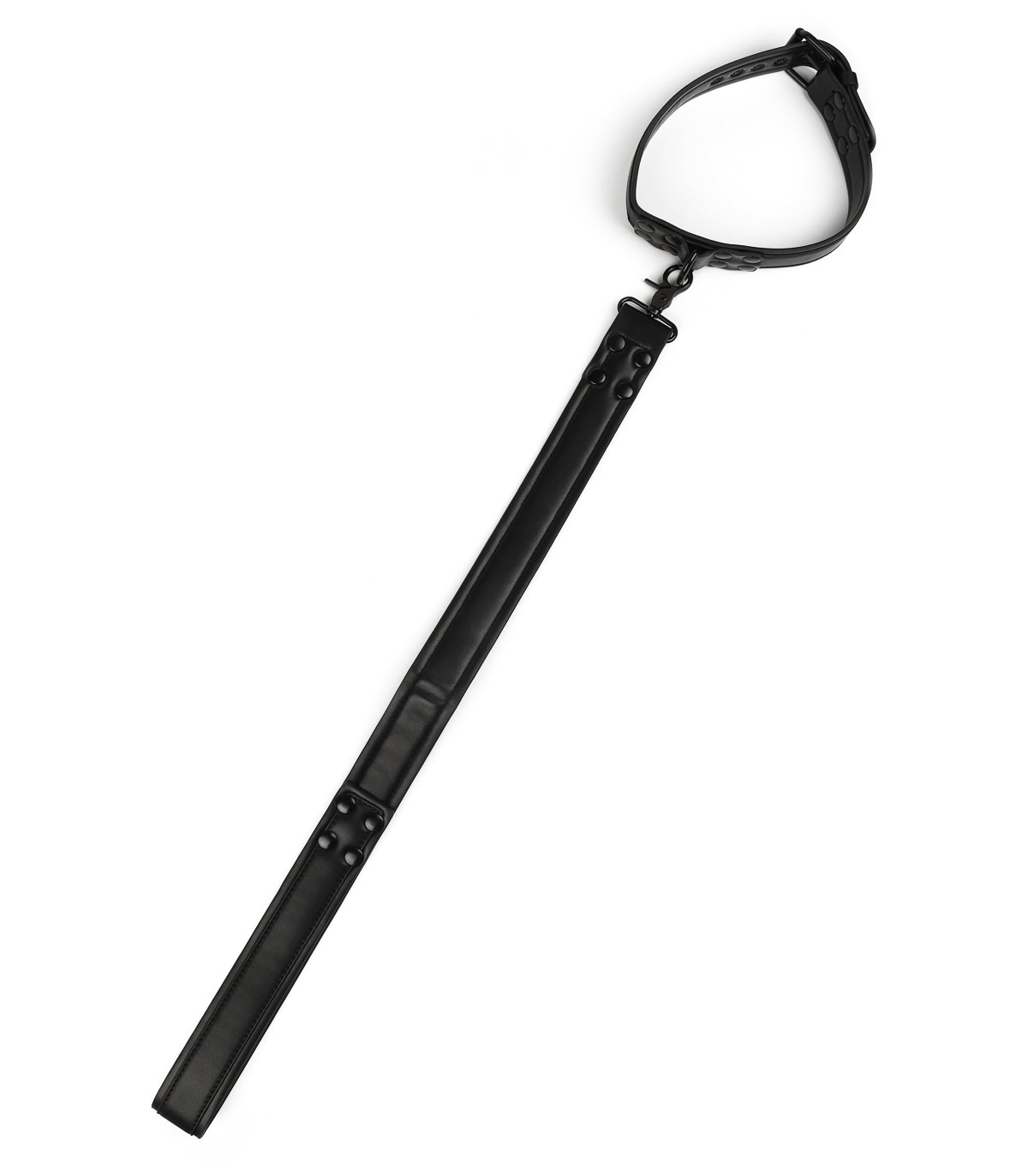 Collier PU vegan avec laisse Vantage 8