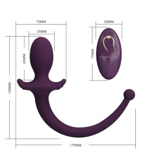 Plug Anal Queue de Chien Vibrant Ligeia