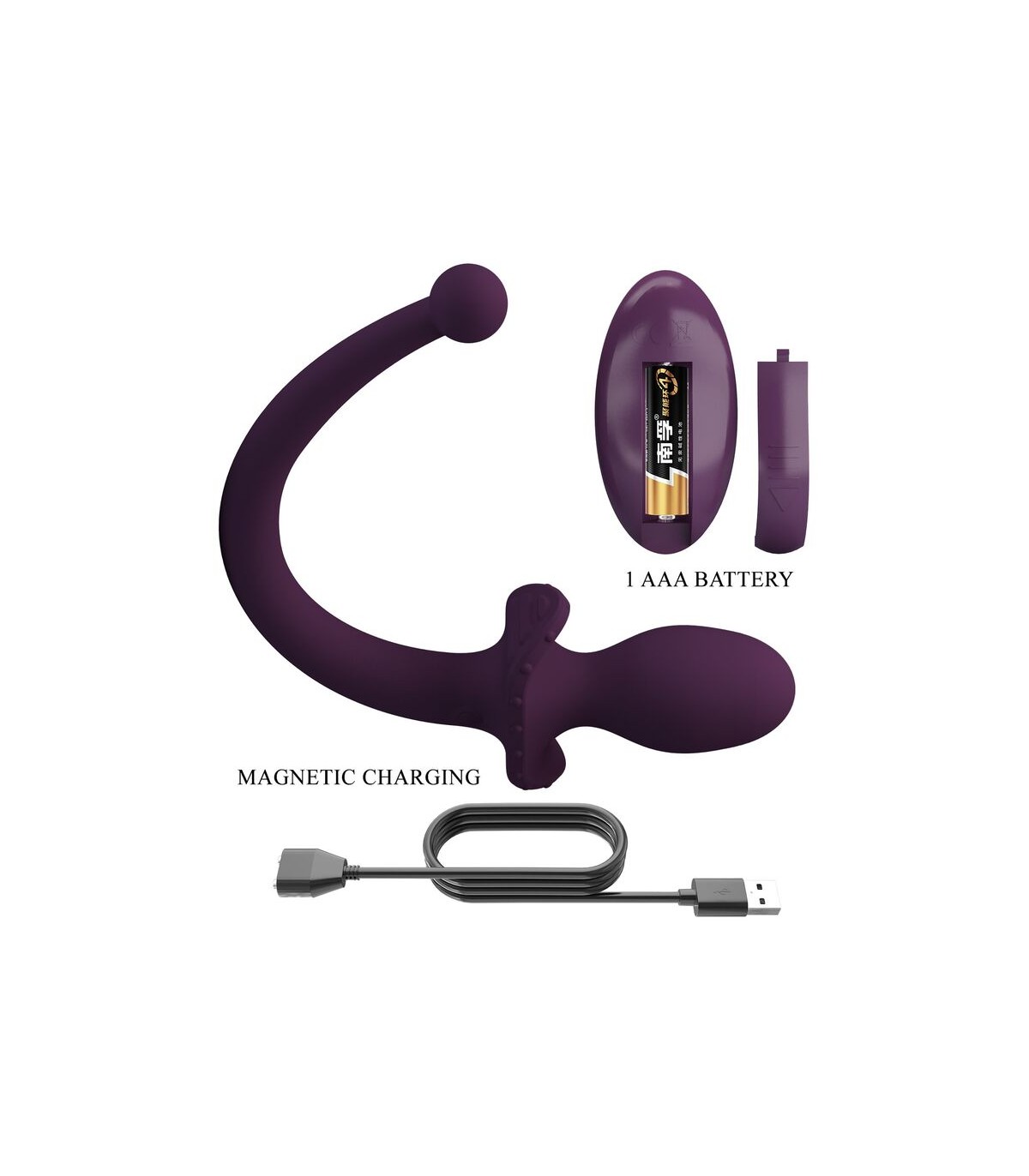 Plug Anal Queue de Chien Vibrant Ligeia