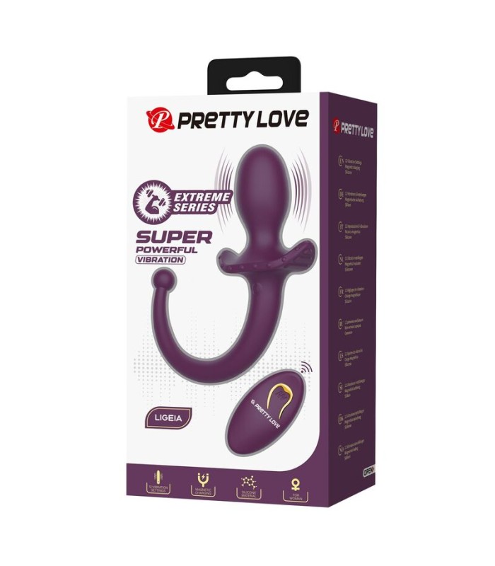 Plug Anal Queue de Chien Vibrant Ligeia