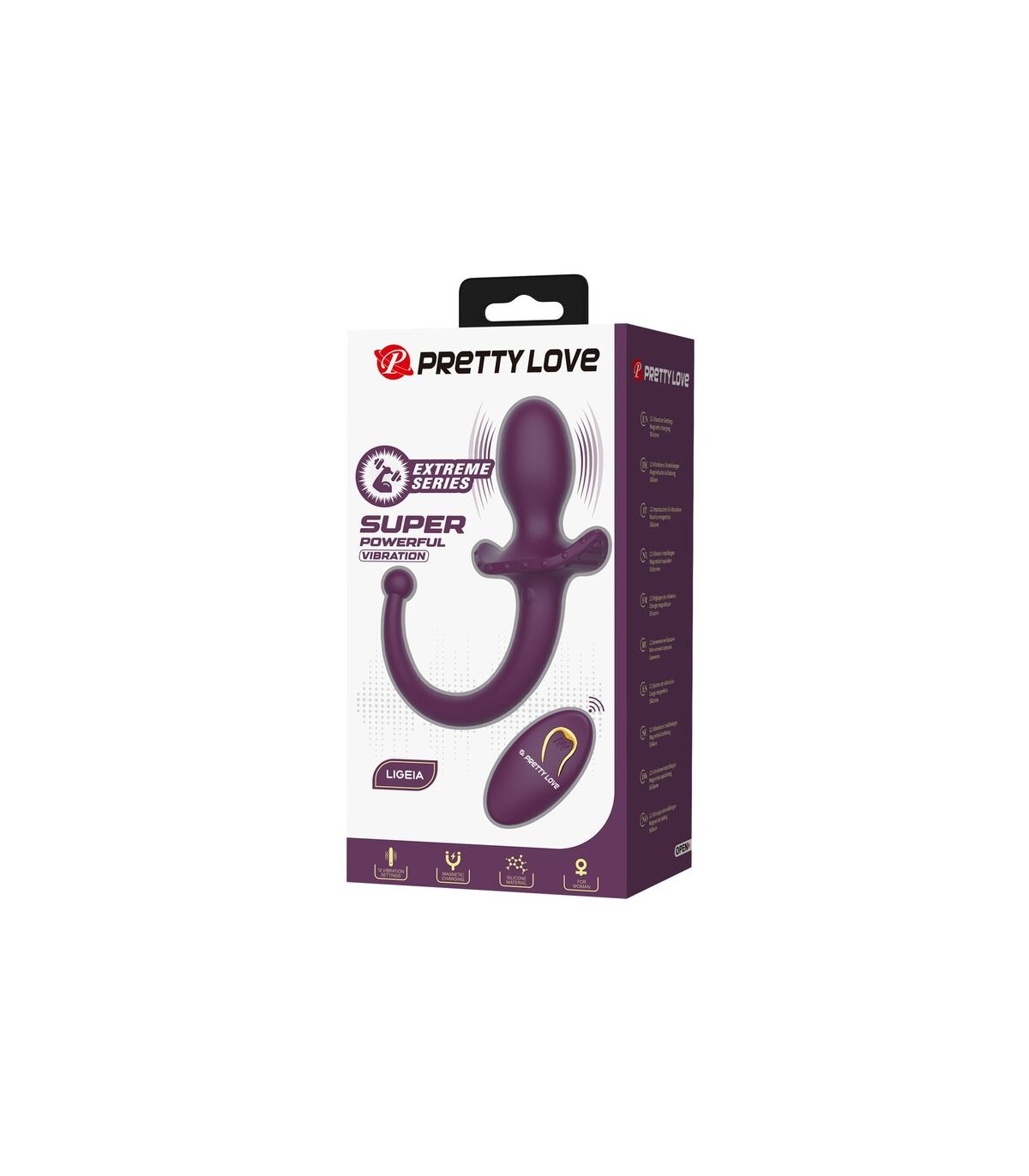 Plug Anal Queue de Chien Vibrant Ligeia