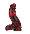 Gode monstre Dark Lycan Spawn Rouge Fiction Cocks