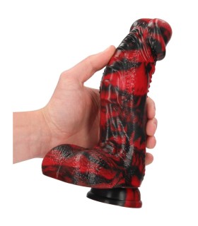 Gode fantasy Dark Lycan Spawn rouge 23 cm