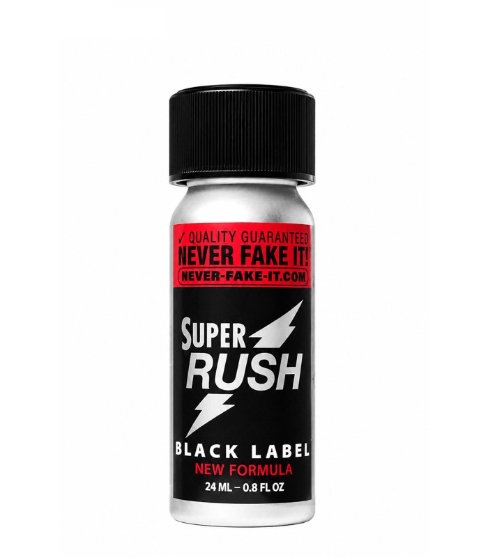 Super Rush Black Label 24ml en flacon alu