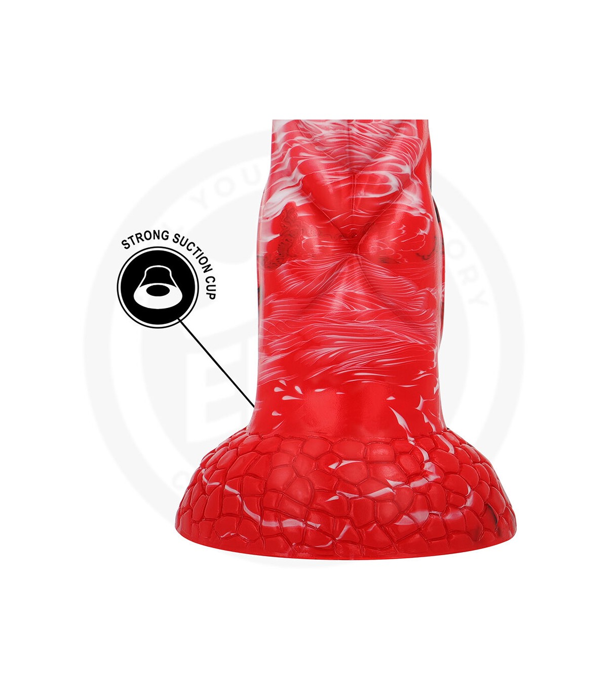 Gode Dragon Rouge Crimson Fire 15 x 5cm