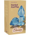 Plug bleu transparent Bloomé by ToyJoy boite de vente