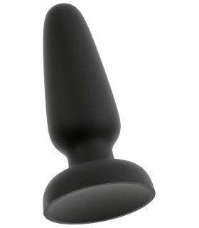 Plug anal Liquid Silicone Large Black Velvets