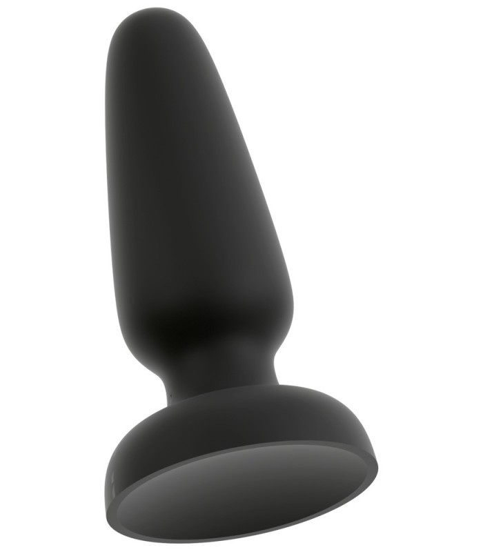 Plug anal Liquid Silicone Large Black Velvets