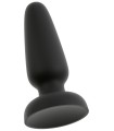 Plug anal Liquid Silicone Large Black Velvets