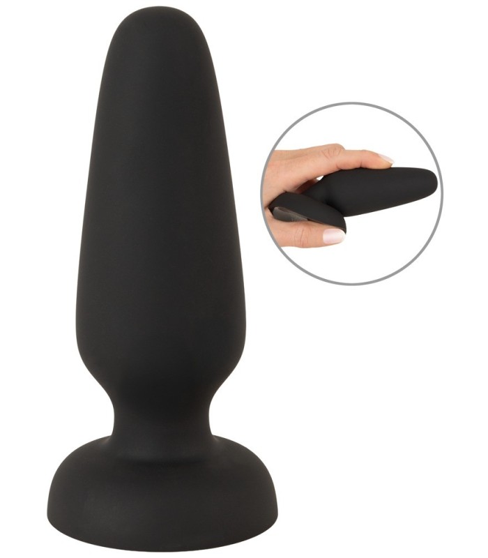 Plug anal flexible Liquid Silicone avec ventouse