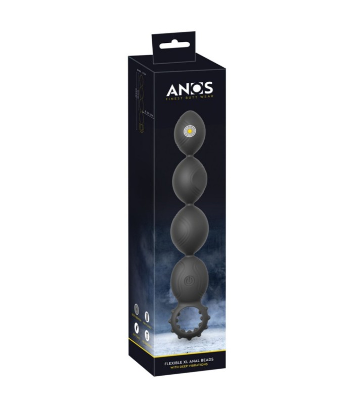 Chapelet Anal Flexible et Vibrant Anos