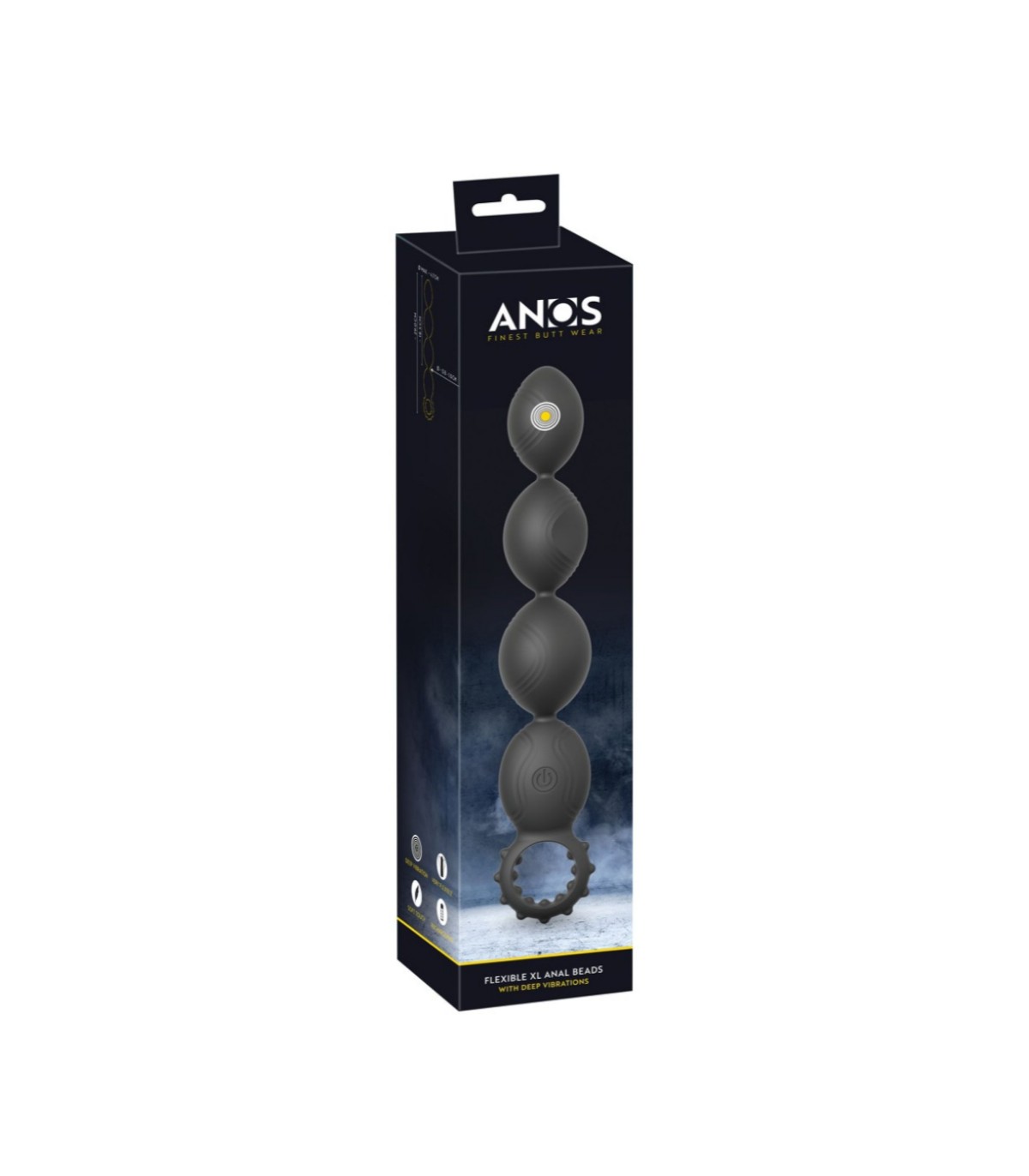Chapelet Anal Flexible et Vibrant Anos