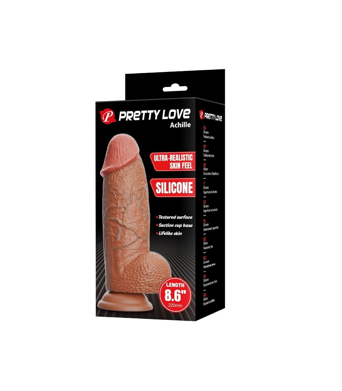 Gode Achille Pretty Love diamètre 5,2 cm