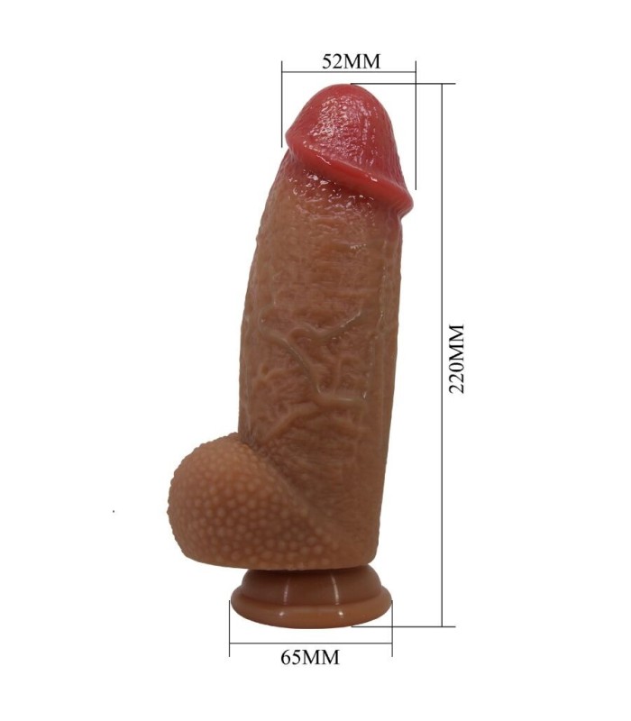 Gode réaliste Achille Pretty Love 22 cm