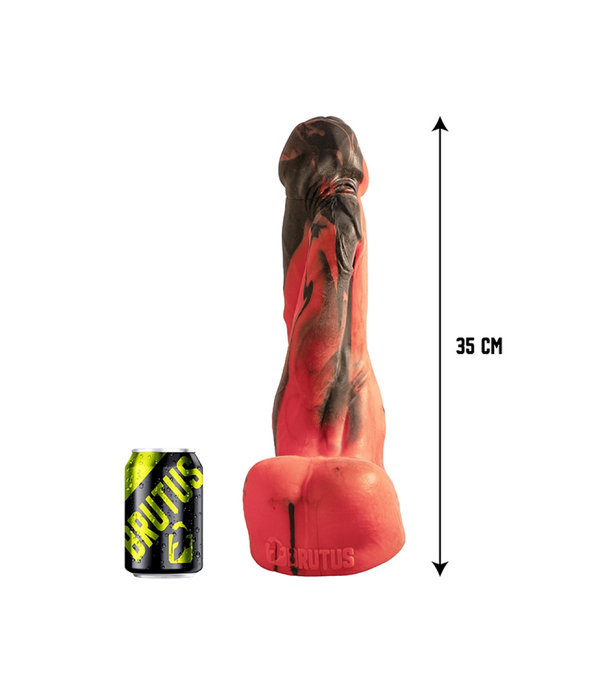Gode fantasy BRUTUS 2,2 kg et longueur de 26 cm insérable