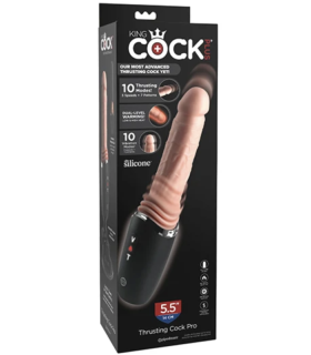 Gode vibrant avec chauffe et ventouse amovible