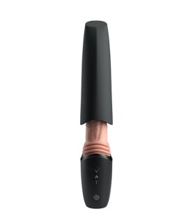 Gode va-et-vient chauffant King Cock Plus