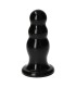 Plug anal noir Olmo diamètre 6 cm