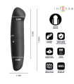 Vibromasseur compact noir 13 cm