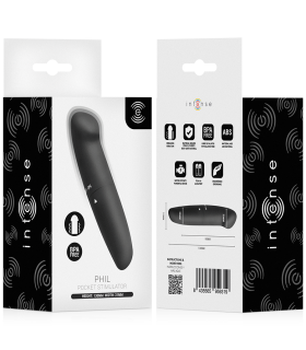 Mini vibro Phil Noir 13 cm